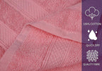 ZUPERIA Classic Hand Towels Pack of 10 100% Ring Spun Cotton Light Weight & - Image 4