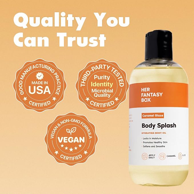 Her Fantasy Box | Body Splash Caramel Glaze Fragrance Oil – Warm Caramel & - Image 6