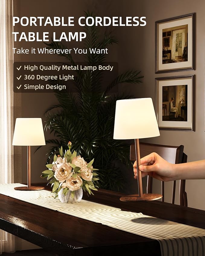 EZVALO Spa-Like Shower Lamp – IP65 Waterproof Bathroom Lamp, 4500mAh - Image 6