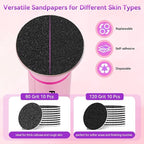 FAMILIFE Electric Foot File Callus Remover – Rechargeable Pedicure Tool - Image 8