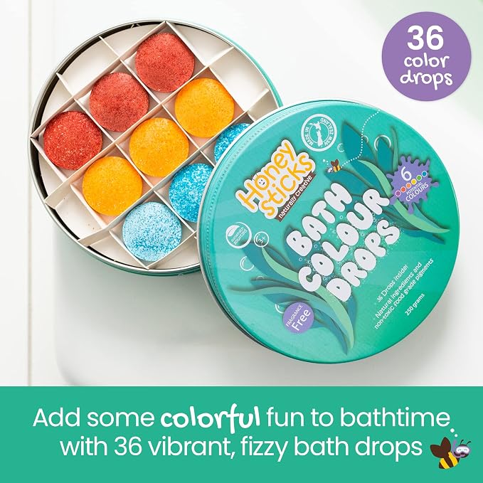 Honeysticks Bath Color Tablets for Kids - Image 2