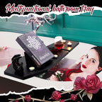 Barydat Halloween Decorations Coffin Bath Tray Gothic Coffin Serving Tray - Image 4