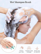 HEETA Scalp Massager Hair Growth, Silicone Scalp Scrubber Shampoo Brush - Image 3