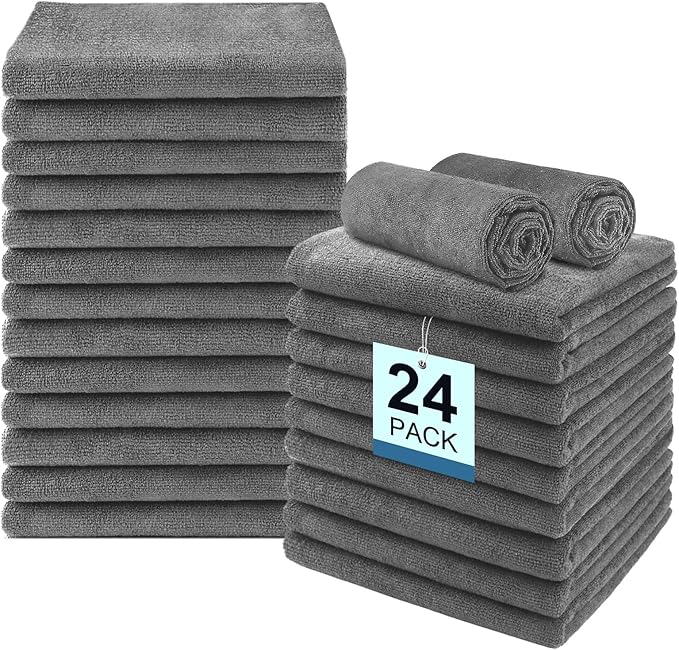 UNIMADE 24 Pack Gym Towels Set by Unimade