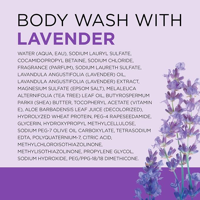 Dr Teal's Body Wash with Pure Epsom Salt, Soothe & Sleep with Lavender - Image 9