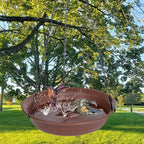 VUWEZ Hanging Bird Bath, Hanging Bird Water Feeder - Image 7