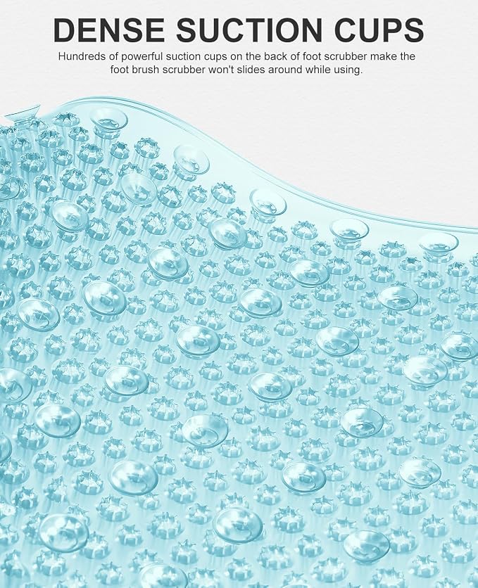 OTHWAY Non Slip Grassy Bathtub Mat : 25.6X13.4 inches Sturdy But Soft Bath - Image 2