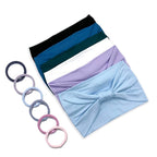 GiLi 6 Pack Wide Headbands for Women Non Slip Soft Elastic Hair Bands Yoga - Image 7