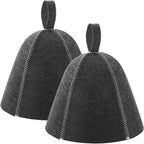 JaGely Sauna Hat for Men Women Sauna Hat Vaporarium Cap Russian Banya Cap for by JaGely