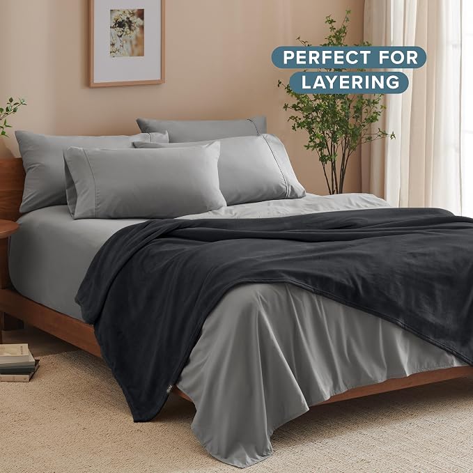 Bare Home Fleece Blanket - Image 8