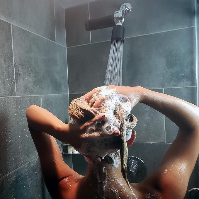 AQUAYOUTH 2.0 Carbon Shower Head Filter System | Removes Chlorine, Heavy Metals - Image 7
