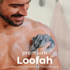 MainBasics Bath Shower Loofah Sponge Pouf Body Scrubber Exfoliator Body Wash - Image 2