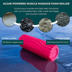 Oceanfoam Ripple Travel Foam Roller Firm Mini Foam Roller - Image 7