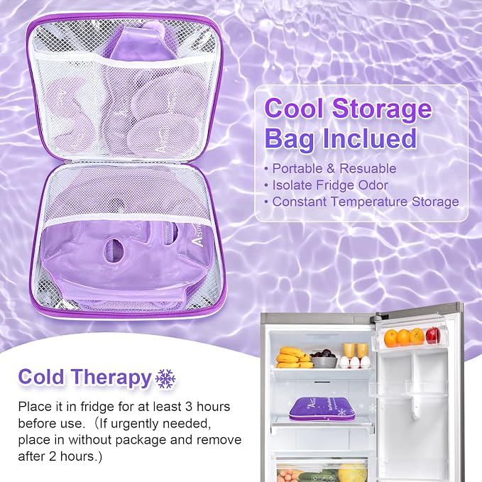 Atsuwell Cooling Ice Face Eye Mask Set - Image 7