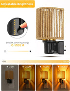 L LOHAS LED Night Lights Plug into Wall, Dimmable Night Light - Image 2