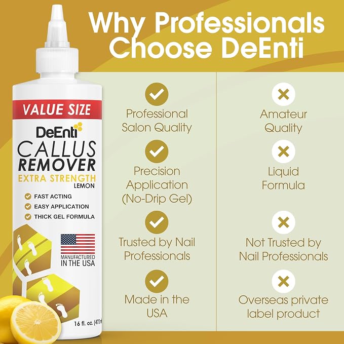 DeEnti Callus Remover for Feet, Extra Strength Foot Callus Remover Gel - Image 6