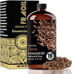 Clove Essential Oil, Clove Oil 16 Fl Oz 480ML by FRAOILESSENTIALOIL