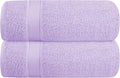Elvana Home Cotton 2 Pack Oversized Bath Towel Set 28x55 inches, Large Bath by Unknown