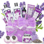 Mothers Day Gifts for Mom, Gifts for Women, Spa Gift Basket for Women, 17-Piece by LILYROY