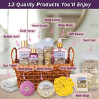 Aqua Elegante Spa Basket For Women - Image 2