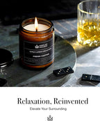 Scented Candles for Men | Fresh Coffee, Smells of Espresso | Wooden Wick - Image 7