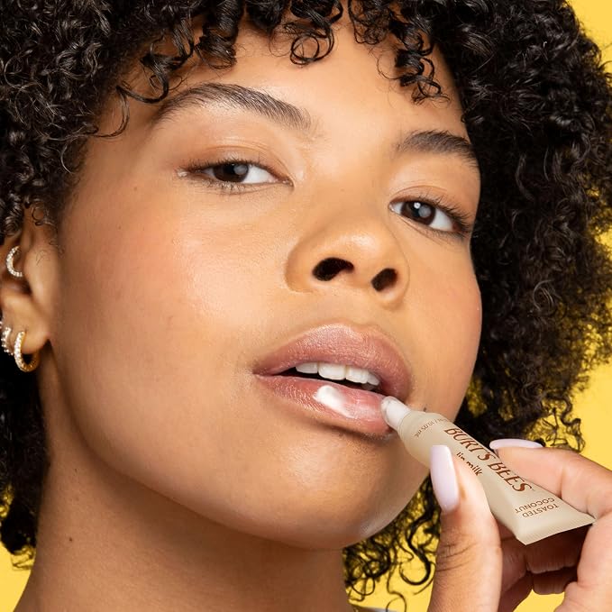 Burt’s Bees Lip Milk, Daily Lip Moisturizer, Toasted Coconut, Vitamin Enriched - Image 10