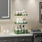 Akinbas 3 Tier Bathroom Organizer Countertop Makeup Perfume Tray Skincare - Image 2