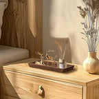 MAONAME Bathroom Vanity Tray, Rustic Long Narrow Tray, Rectangle Farmhouse Wood - Image 6
