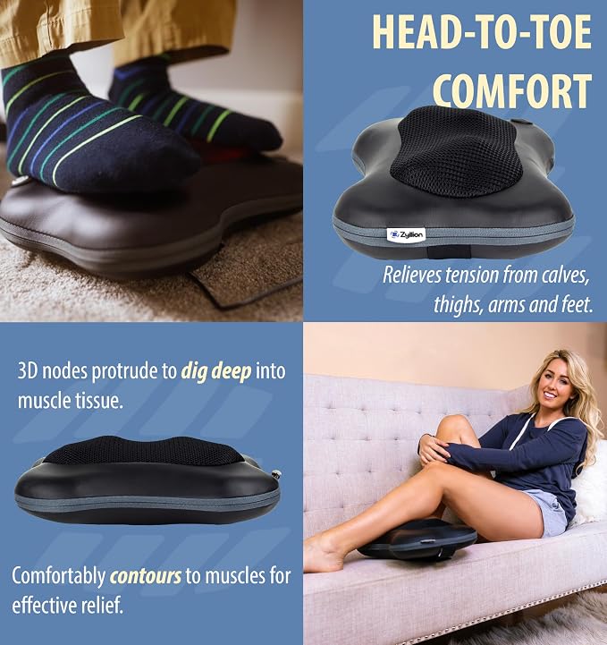Zyllion Shiatsu Back and Neck Massager - Image 7