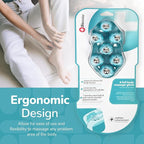 BioSwiss Massage Glove with Steel Roller Balls, Handheld Full Body Massager - Image 6