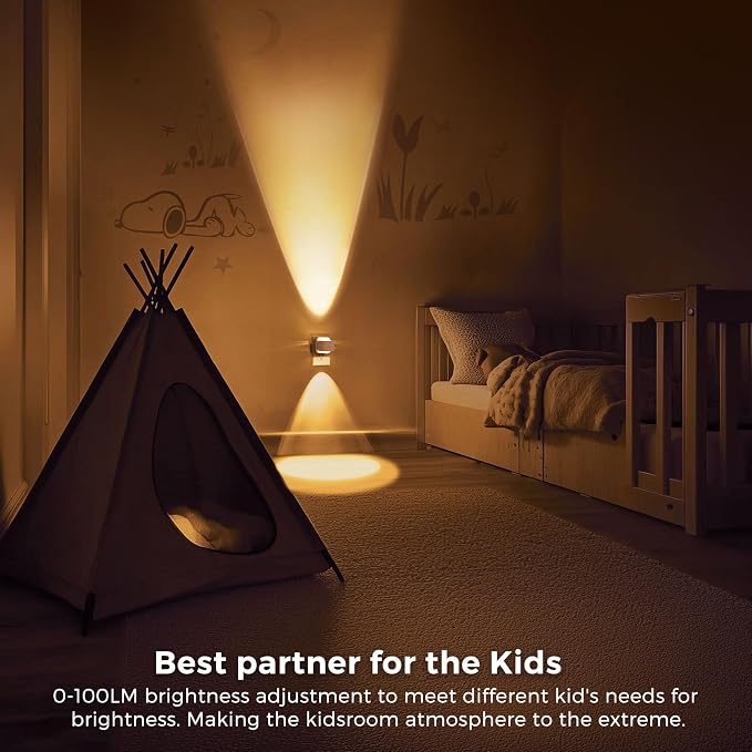 L LOHAS LED Night Lights Plug into Wall, Night Light Projector, Dusk to Dawn - Image 6