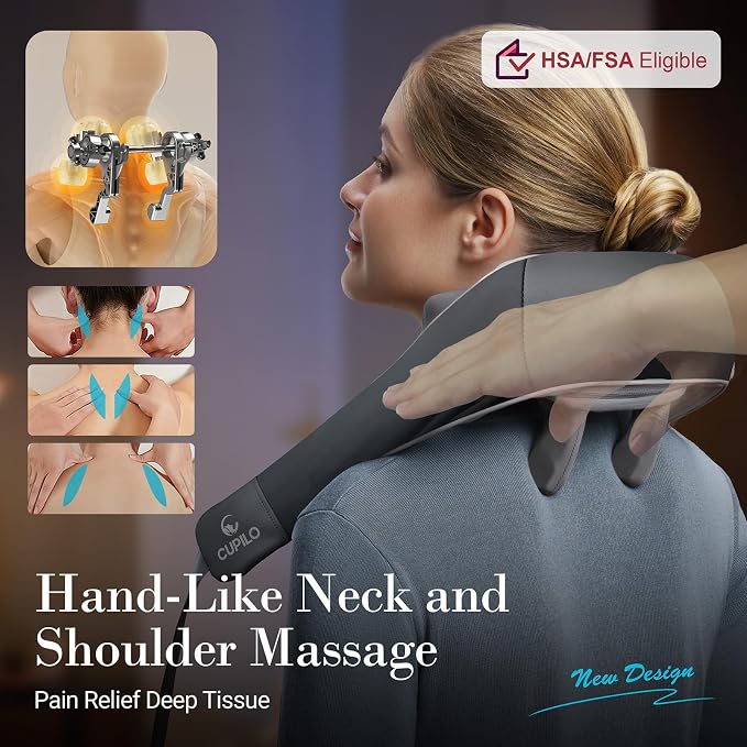 CuPiLo Shiatsu Neck and Shoulder Massager - Image 2