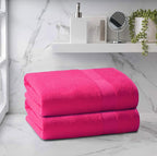 Belizzi Home Premium Cotton Oversized 2 Pack Bath Sheet 35x70-100% Pure Cotton - Image 3