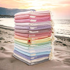 Bazaar Anatolia Turkish Beach Towel – 100% Cotton, Quick Dry, Sand Free Towel - Image 5