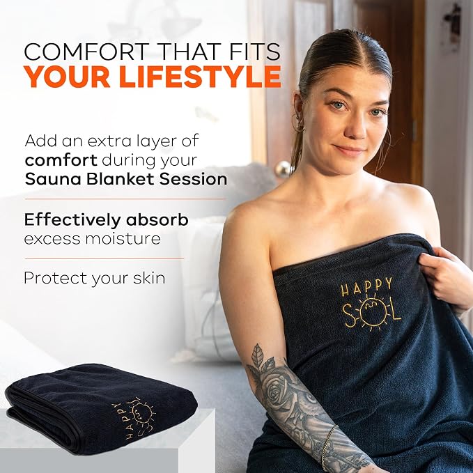Happy Sol Sauna Blanket Towel Insert - Image 2