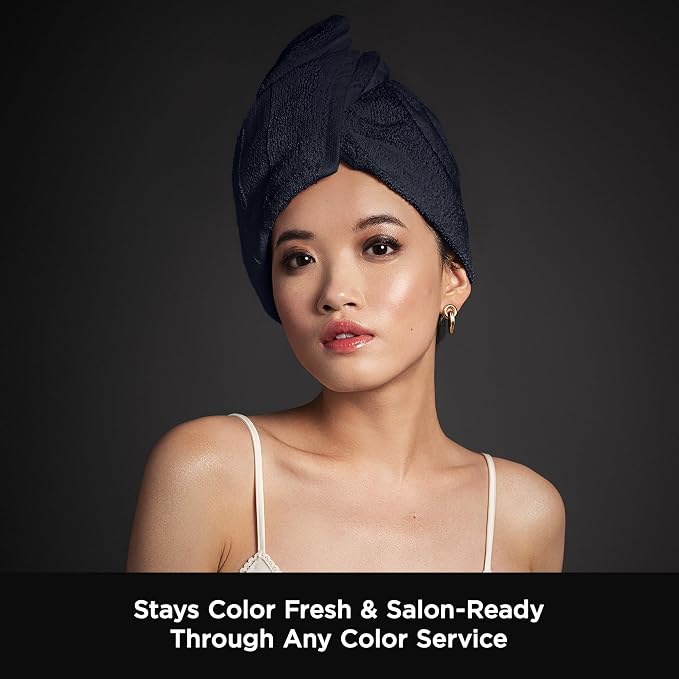 Fromm ColorSafe 100% Cotton Bleach Proof Salon Hair Towels - Image 4