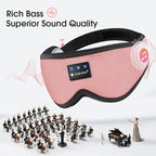 ZUMUSEN Bluetooth Sleep Headphones, 3D Wireless Music Eye Mask - Image 5