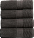 Springtree Home 100% Cotton Bath Towel Set of 4 | Super Soft & Absorbent by SpringtreeHome