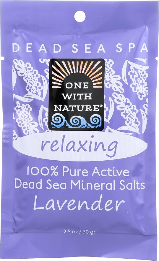 Relaxing, 100% Pure Active Dead Sea Mineral Salts, by OneWithNatureBedu