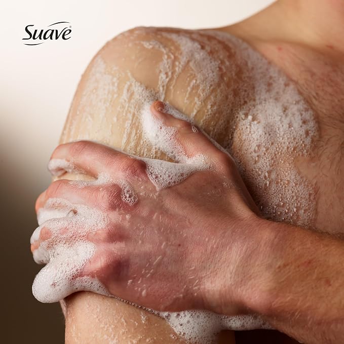Suave Men Moisturizing Body & Face Wash, - Image 5