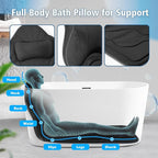 Poemland Full Body Bath Pillow for Tub-Extra Thick Bathtub Pillow - Image 2