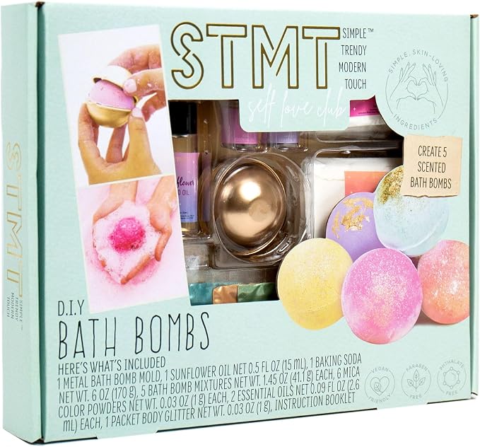 STMT Self-Love Club D.I.Y. Bath Bombs by Horizon Group USA, Create 5 Bath Bombs - Image 8