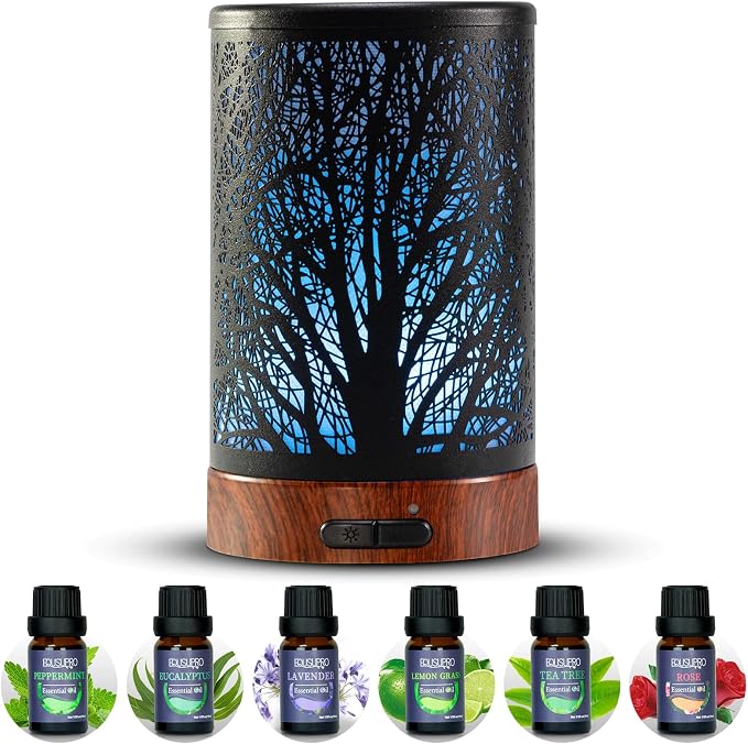 EQUSUPRO Essential Oil Diffuser Aromatherapy Diffuser 150ml by EQUSUPRO