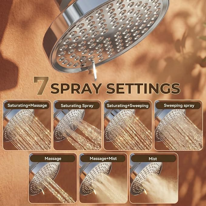 Filtered Shower Head for Hard Water - Image 4