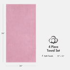 Madison Park 4-Piece Bath Towel Set - Image 9