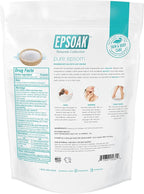 Epsoak Epsom Salt 2 lb. Magnesium Sulfate USP. Resealable Epsom Salt Bag - Image 6