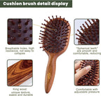Mother’s Day Gift for Mom, 4-in-1 Wooden Gua Sha Facial Tools & Hair Detangler - Image 6