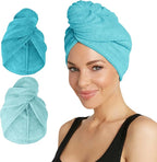Turbie Twist 2-Pack Microfiber Hair Towel by TurbieTwist