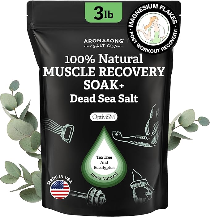 Aromasong Muscle Recovery Bath Soak 3 LB by Aromasong