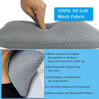 REEZEIVI Hot Tub Headrest Pillow, Chaise Lounge Pillows Outdoor 3D air mesh - Image 2